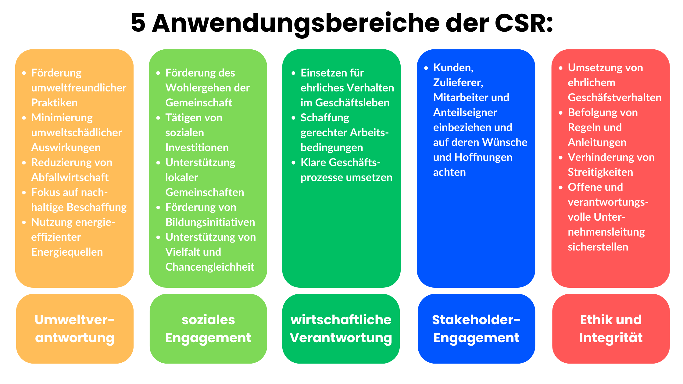 Anwendungsbereich CSR