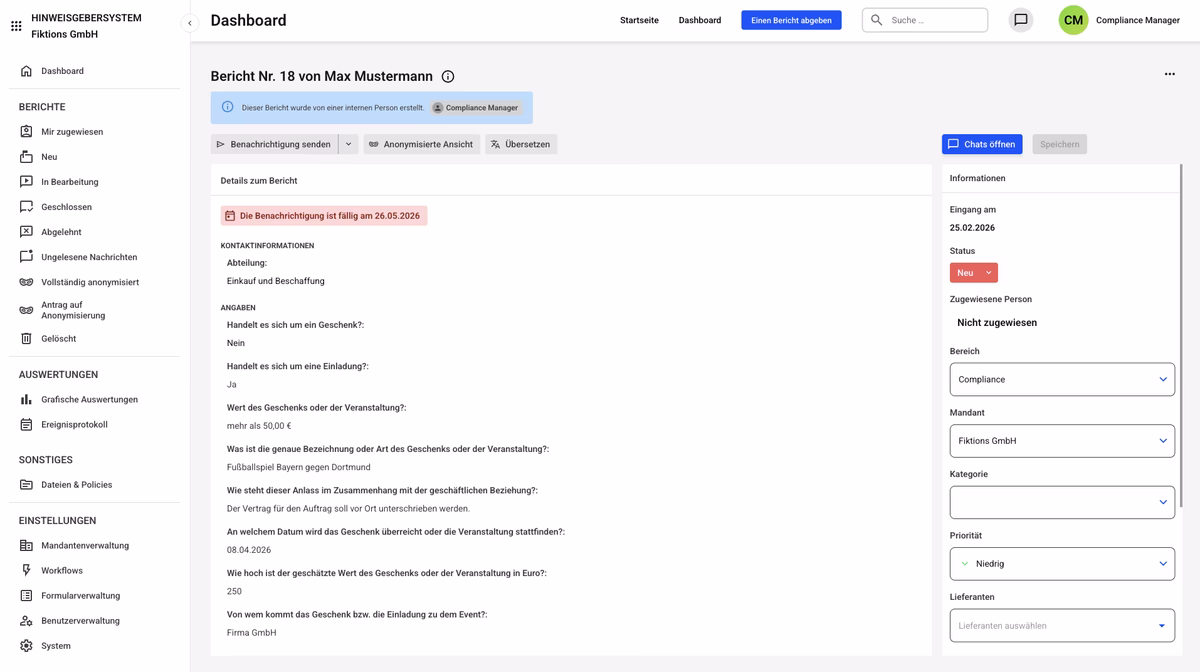 Freigaben & Geschenke