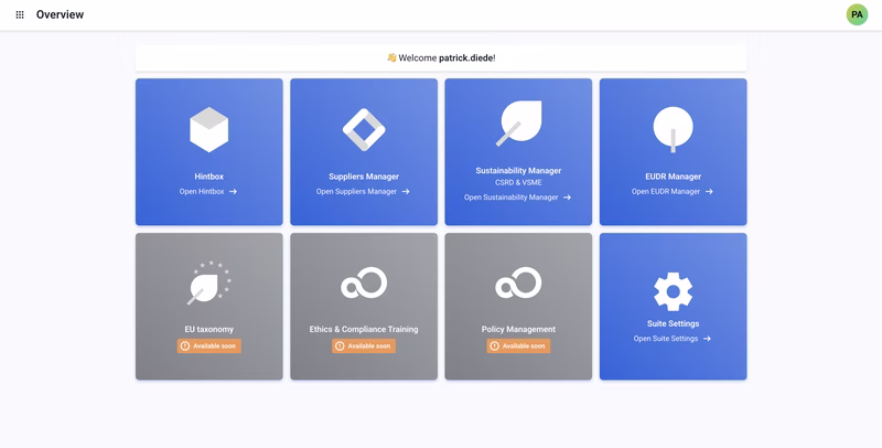 Lawcode Suite - Module overview